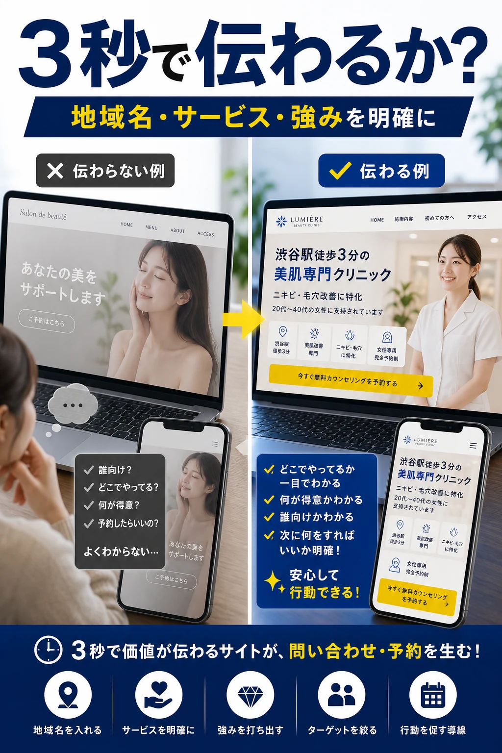 ファーストビューで何をしているかわからない失敗例を解説する記事内画像