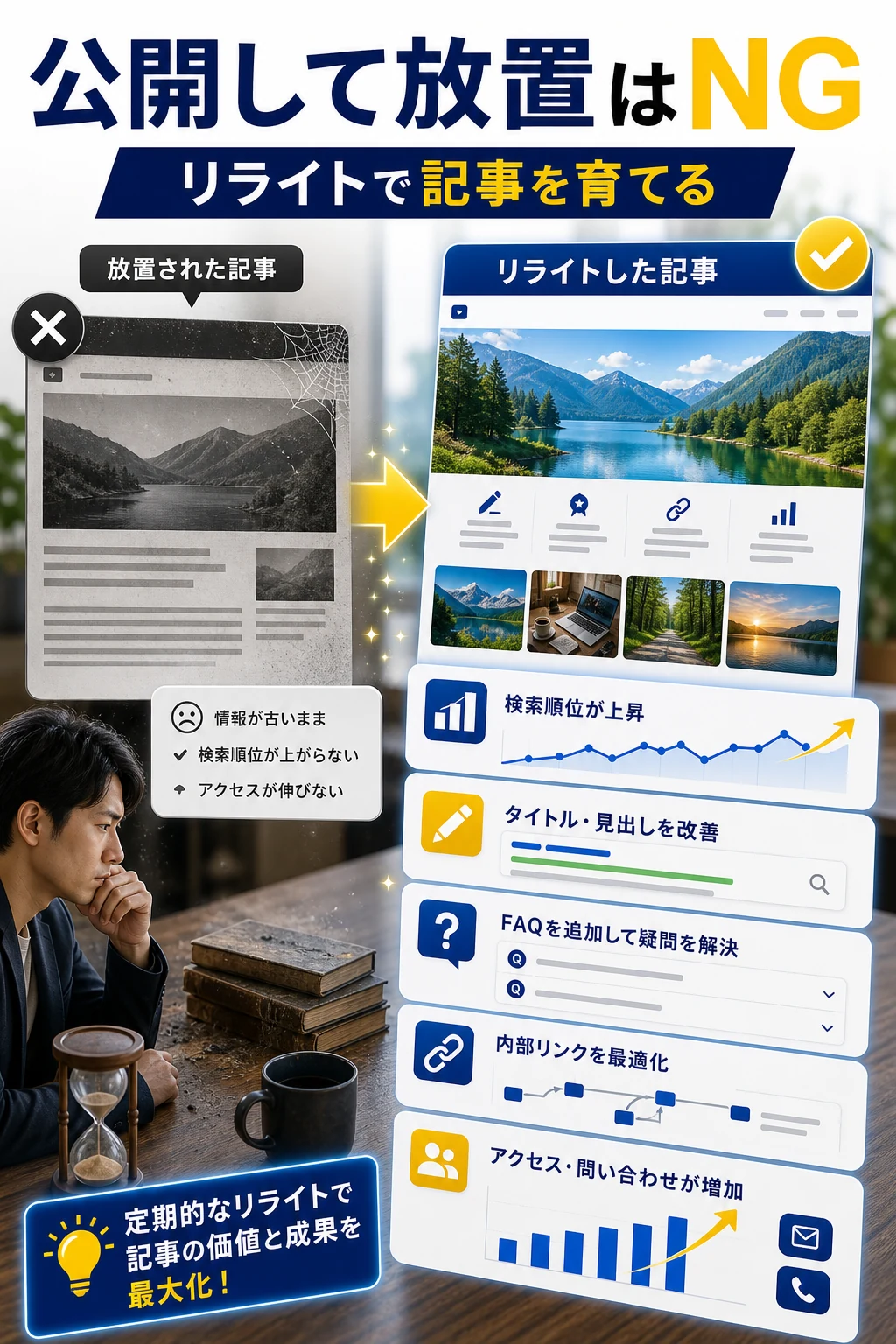 リライトしないことが意味がなくなったSEO施策であることを解説する記事内画像