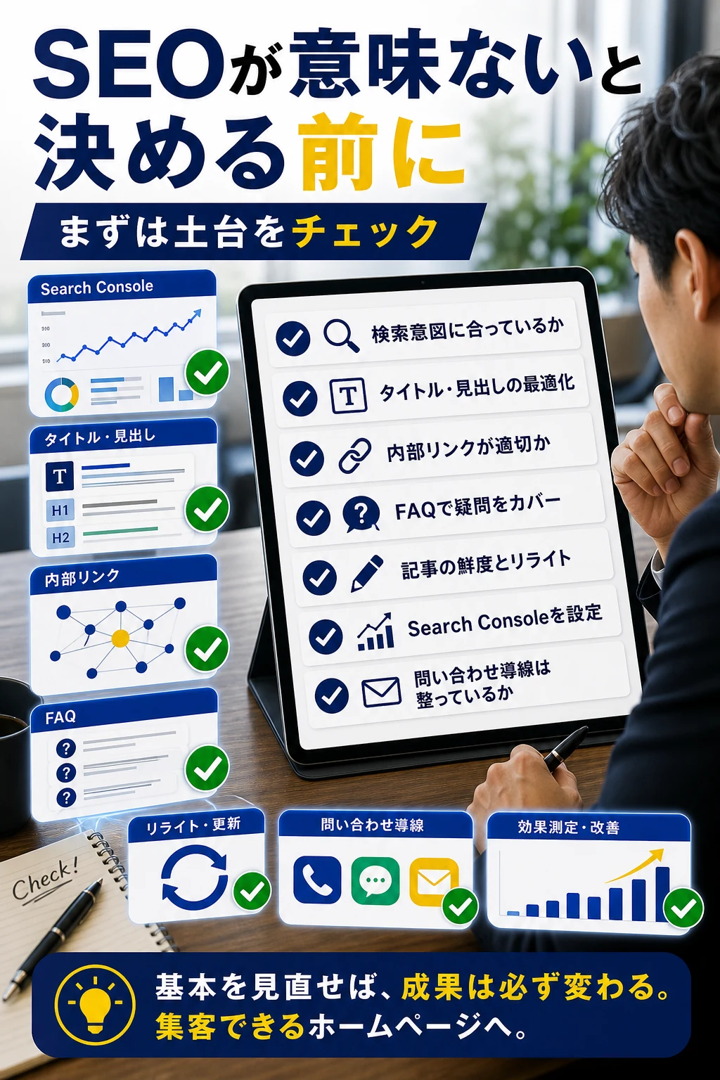 SEO対策が意味ないと感じる前に確認したいチェックリストの記事内画像