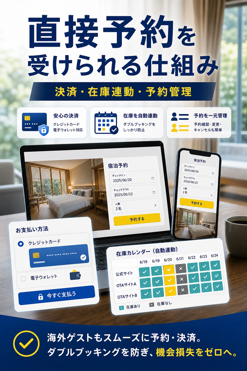 直接予約システムの構築方法を表す記事内画像