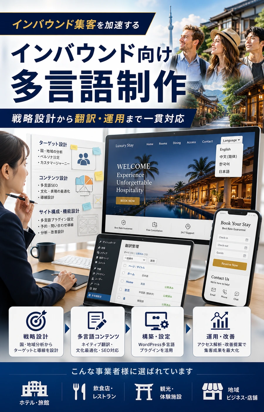 dot-liftが実践するインバウンド向け多言語サイト制作の画像