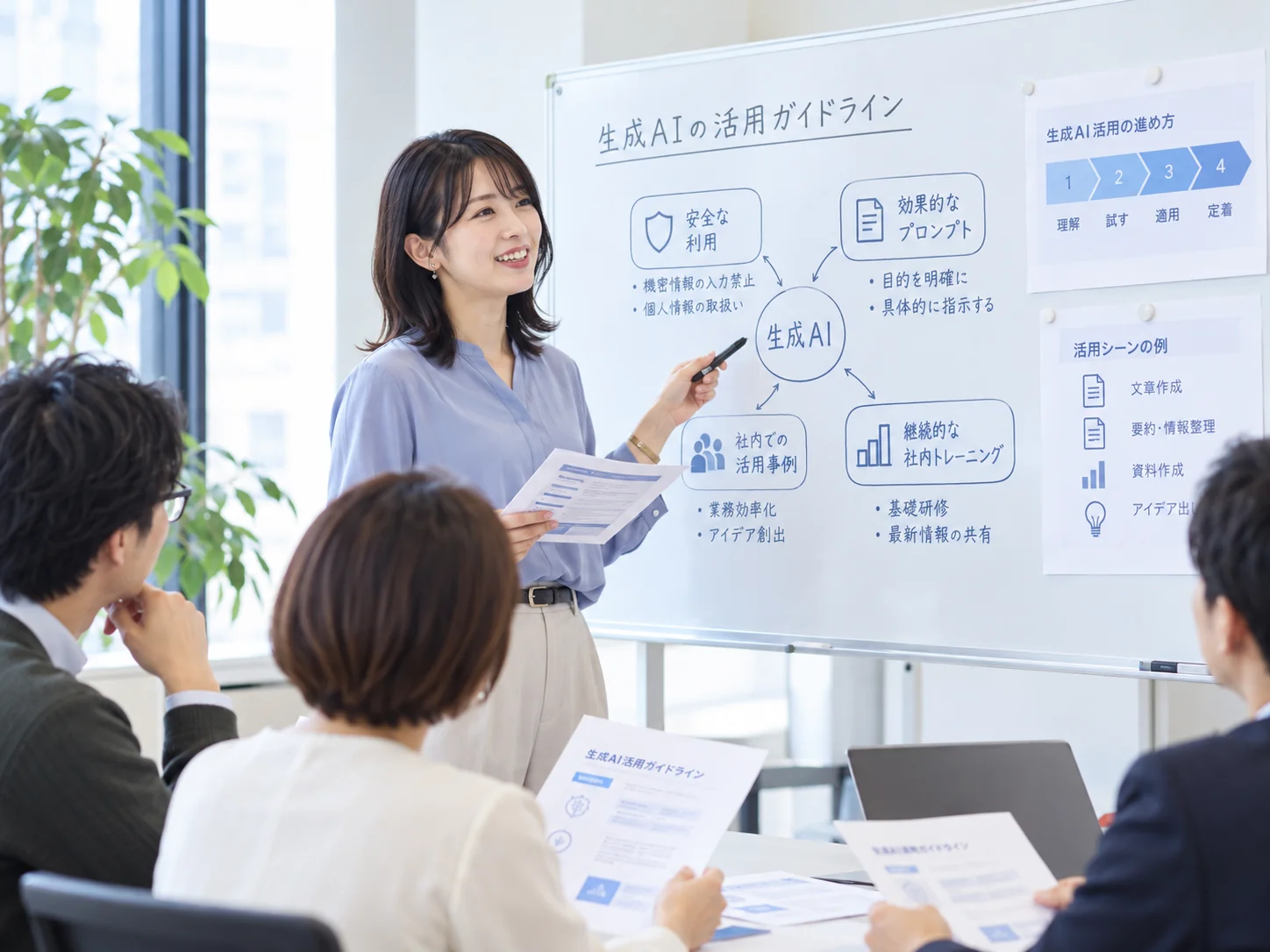 生成AI導入・活用支援のイメージ