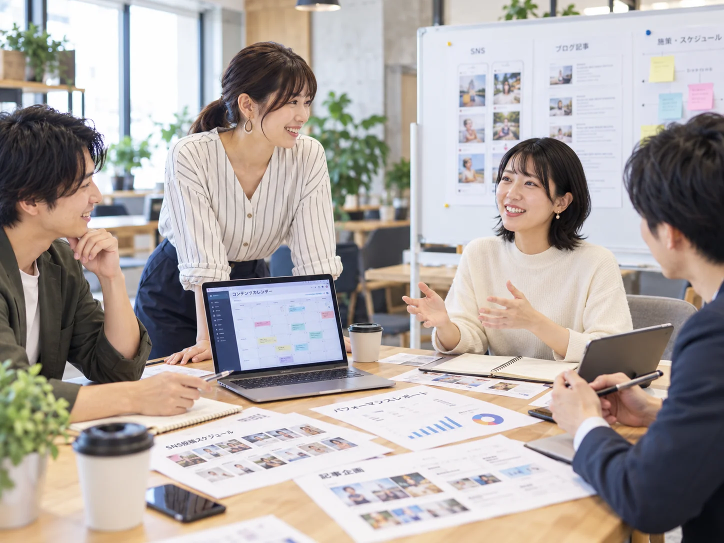 Webマーケティング業務の自動化のイメージ